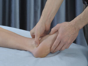 Example of post-surgical massage